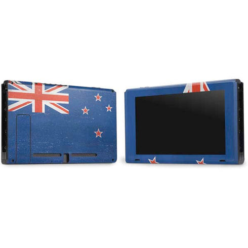 New Zealand Flag Distressed Nintendo Switch Bundle Skin